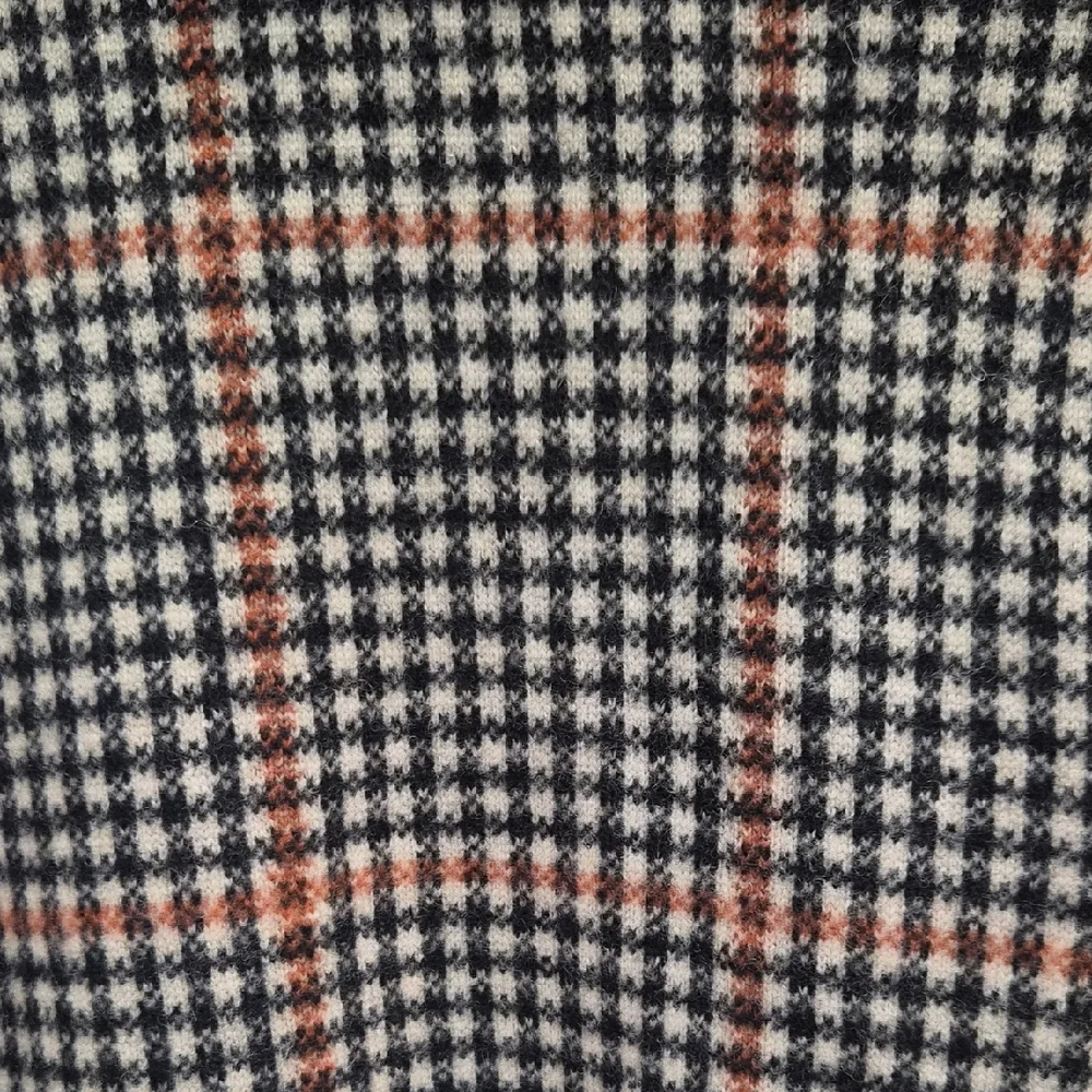 Vince Women's Plaid Blazer in Black and Pink - Picture 9 of 9